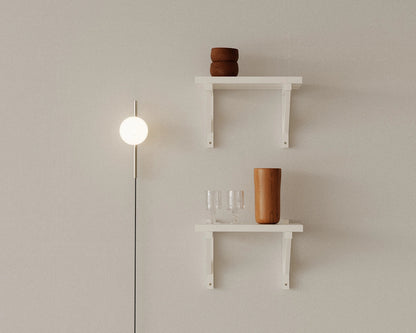 Ovoid Wall Lamp | Stainless Steel | Single