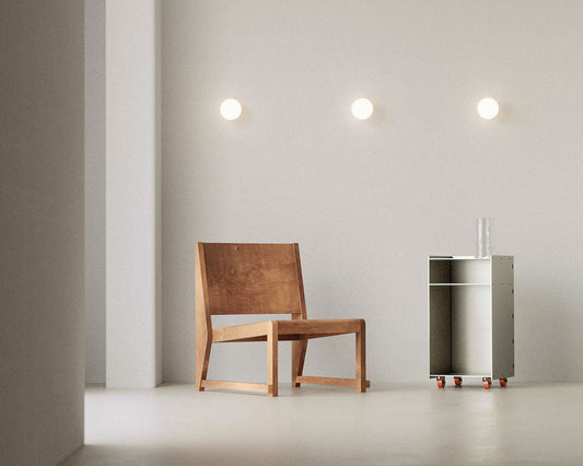 Ovoid Sconce | Stainless Steel