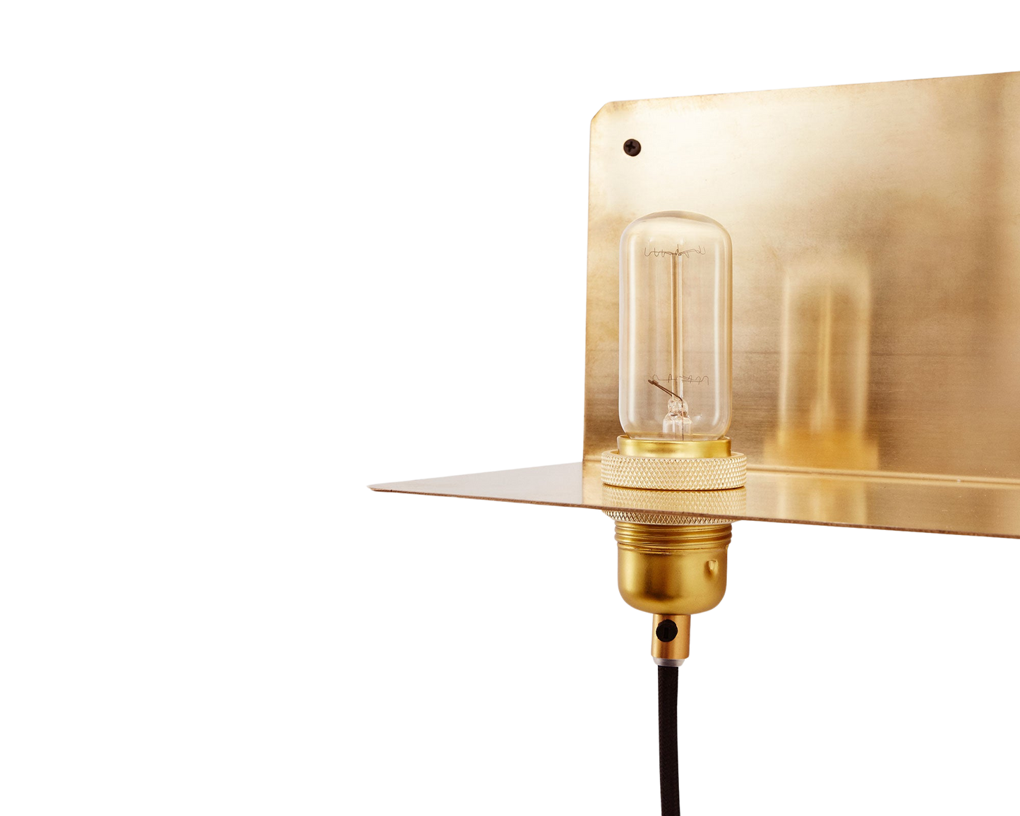 90° Wall Light | Brass