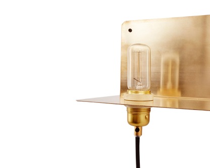 90° Wall Light | Brass