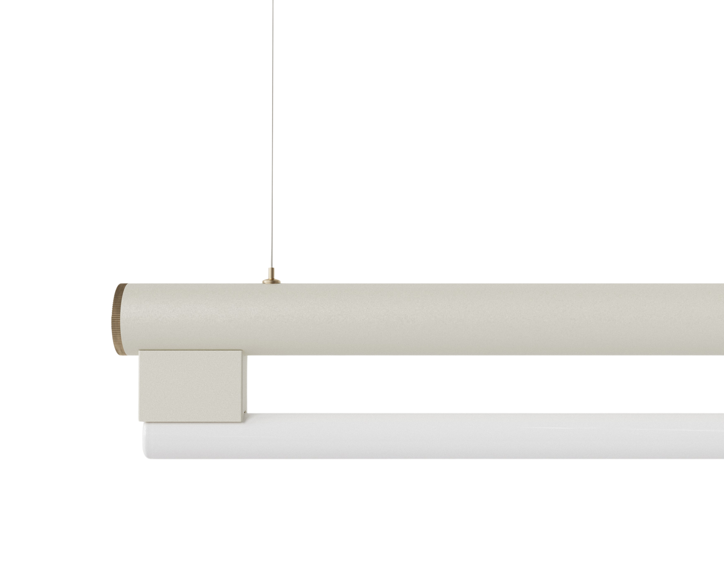 Eiffel Pendant Light | Cream | Single 1000