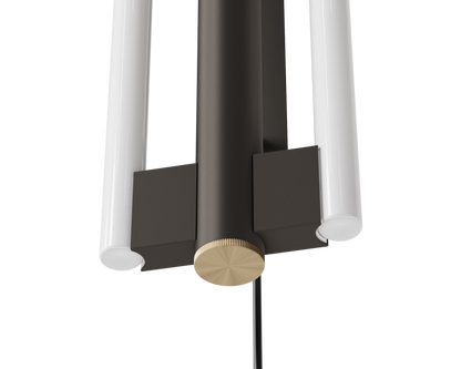 Eiffel Wall Lamp | Gunmetal Steel | Double 500