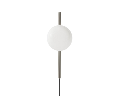 Ovoid Wall Lamp | Stainless Steel | Single