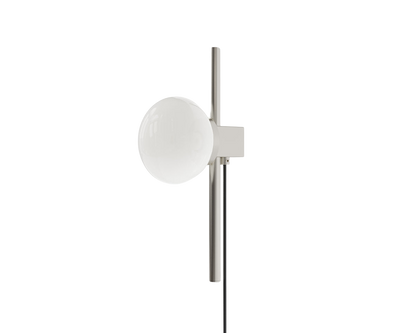 Ovoid Wall Lamp | Stainless Steel | Single